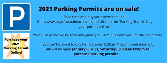 Parking permit information