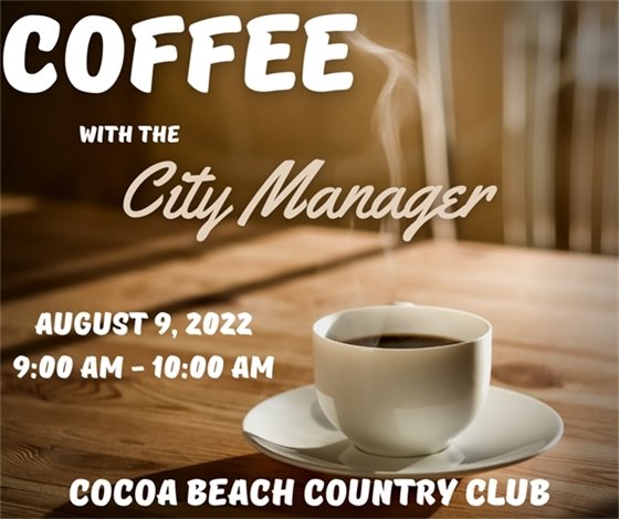 Coffee with City Manager 