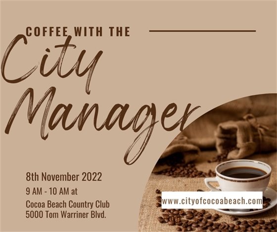 Coffee with City Manager 