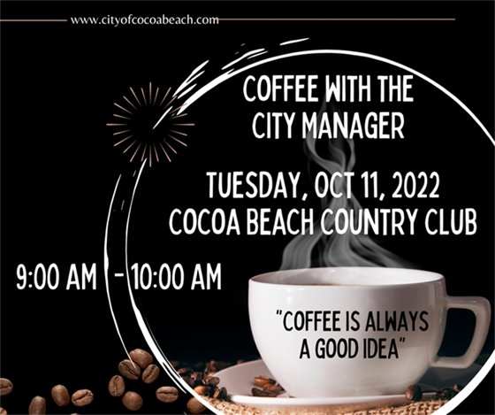 Coffee with City Manager 