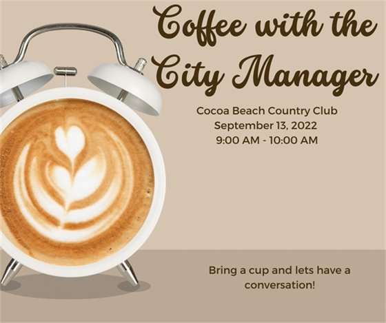 Coffee with City Manager 