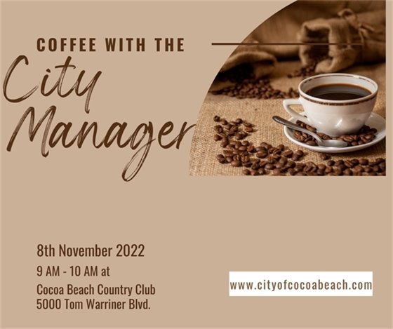 Coffee with City Manager 