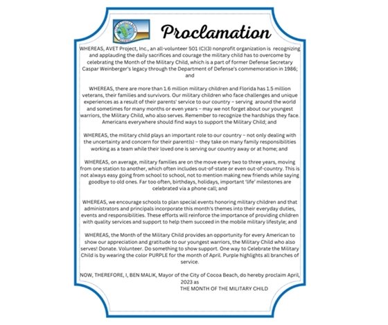 Proclamation