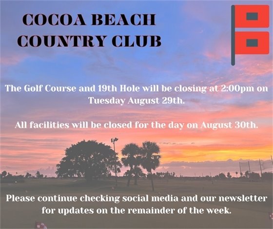 Golf Course Closure