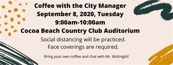 Coffee with the City Manager