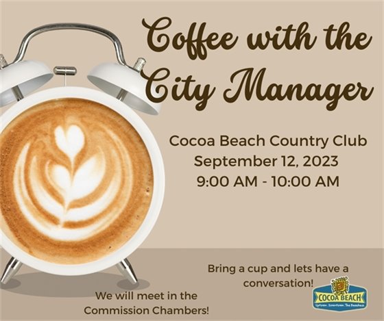 Coffee with City Manager 