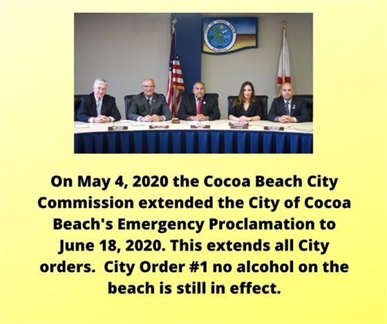 Emergency proclamation extended June 18, 2020