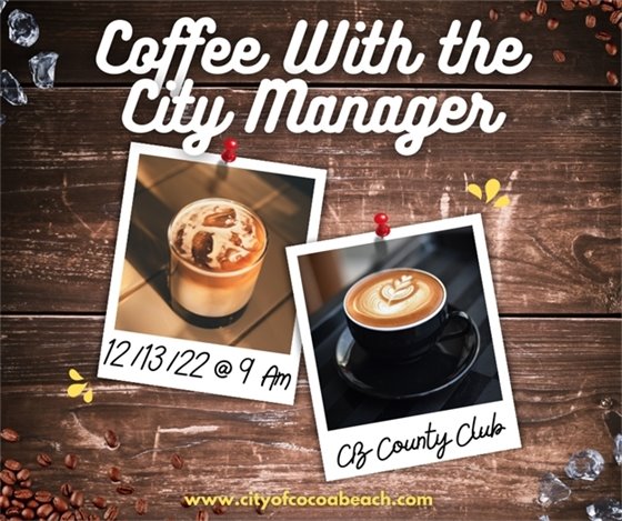 Coffee with City Manager