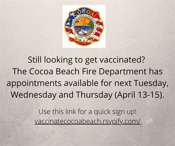 Vaccine sign up!