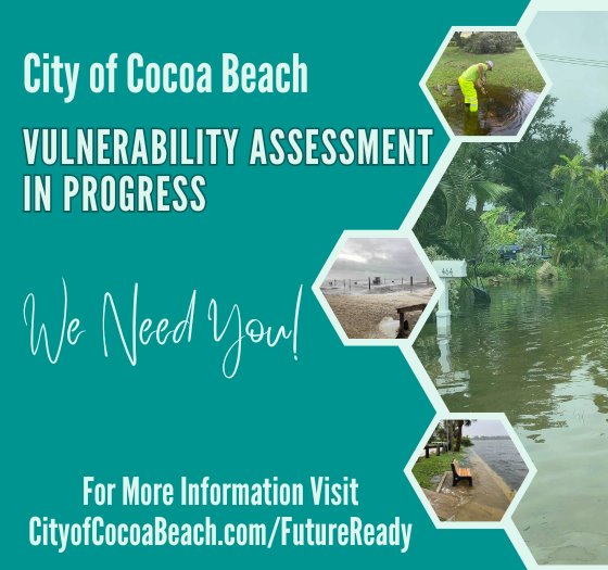 City of Cocoa Beach. We Need you. For more information visit CityofCocoaBeach.com/FutureReady