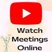 YouTube logo - Watch meetings online