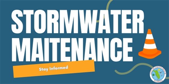 stormwater maintenance stay informed