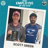 Employee of the year Scott Green