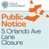 Public Notice: S Orlando Ave Lane Closure