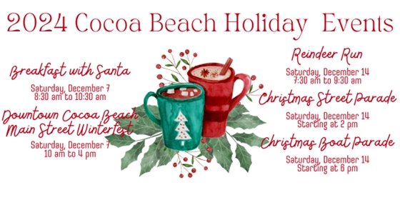 Holiday Events - information in text