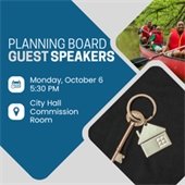 Planning board guest speakers
