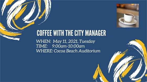 Coffee with the City Manager