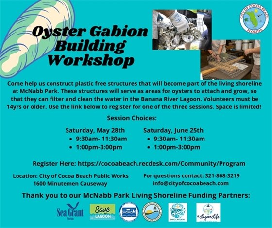 Oyster building workshop