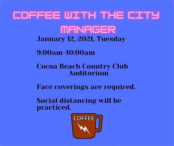 Coffee with the City Manager