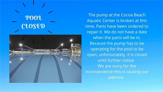 Pool Closed