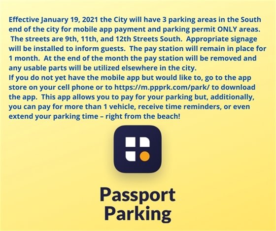 Use mobile app for parking
