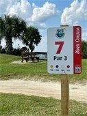 Tee Box Sign Hole 7