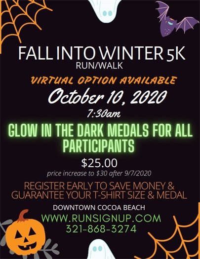Fall into Winter 5K race