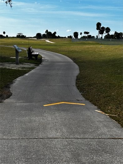 Course update.  As we continue to make minor improvements around the course we will always post them here and through our email system to keep you as informed as possible.  Recently we added directional arrows, on the cart paths on the course, in "confusing high traffic areas".  As we move from "signage" to the arrows, please listen to our staff when they tell you what course you are playing on and the corresponding colored arrows to follow.  Yellow = Dolphin Red = River Blue = Lakes  These are the same colors on the scorecard for each 9 hole course.  We will always strive to find new ways to improve the course for your enjoyment and ease of play.