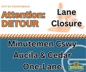 Minutemen Causeway Closure. Information in post
