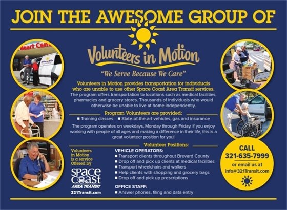 Volunteers in Motion