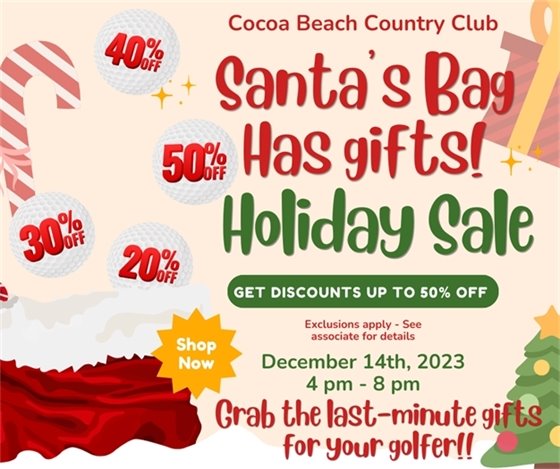 Holiday Sale December 14, 2023