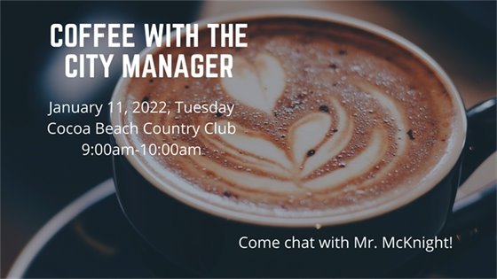 Coffee with the City Manager