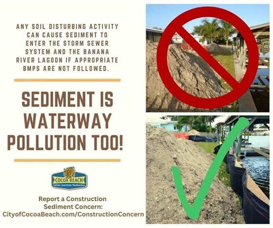 Sediment is waterway pollution too