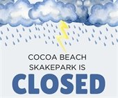 Cocoa beach Skate Park is Closed