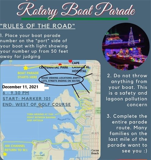 Parade route