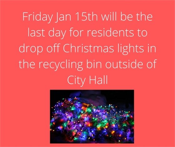 Recycle Christmas lights