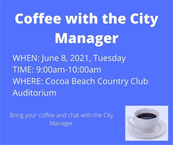 Coffee with the City Manager