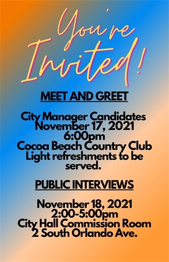 City Manager Candidates