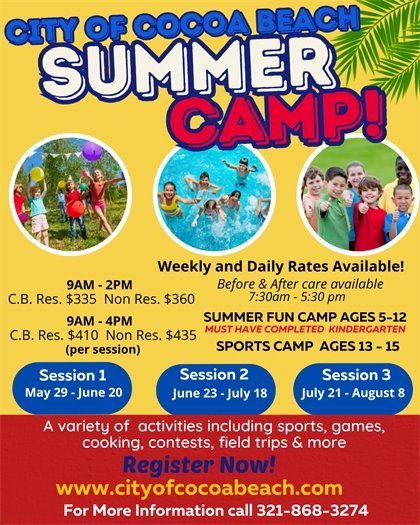 Summer camp is almost here!