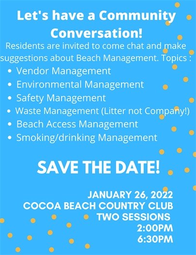 Community Conversation