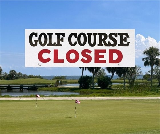 COURSE CLOSED. Due to taking another 1" of rain yesterday, combined with the amount since the weekend, the Cocoa Beach Country Club, all 3 courses and driving range, will be closed today, July 19, 2023.  If the weather improves today, as predicted, we plan on opening tomorrow! Stay up to date by visiting our website at https://www.cityofcocoabeach.com/413/Golf-Course  Even though the course is closed, don't forget you can come out and enjoy our 19th Hole Restaurant as it will remain open until 3:00pm today!  Today's delicious Chef's Special is Grilled Ham and Cheddar Melt on Texas Toast with fries and includes a beverage!  Don't forget, Cocoa Beach residents get 20% off!  We apologize for the inconvenience and appreciate your understanding and hope to see everyone again tomorrow on the course! 