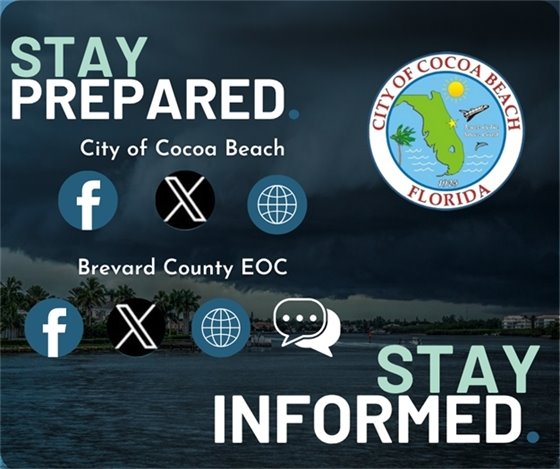 Stay Prepared. Stay Informed. Information found in text
