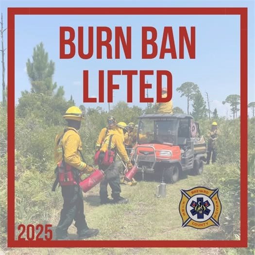 burn ban lifted