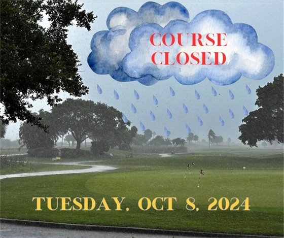 Course closed Tuesday October 8, 2024