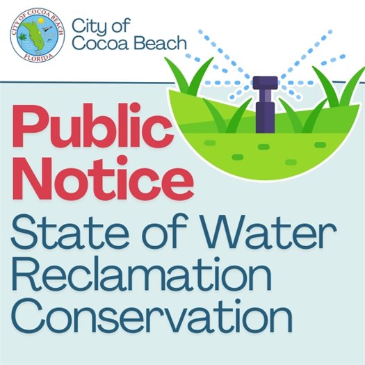 Public Notice: State of Water Reclamation Conservation