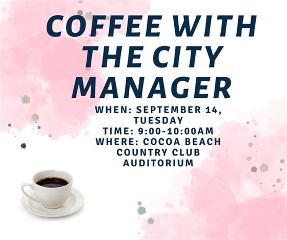 Coffee with the City Manager