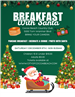 Breakfast With Santa Flyer 2025